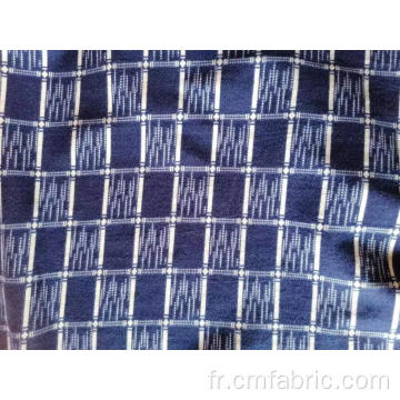 Tissu imprimé en jersey unique en polyester en polyester en tricoté